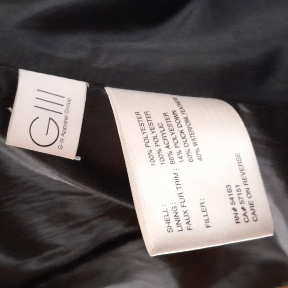 Kenneth Cole Black Puffer Coat - Picture 10 of 10